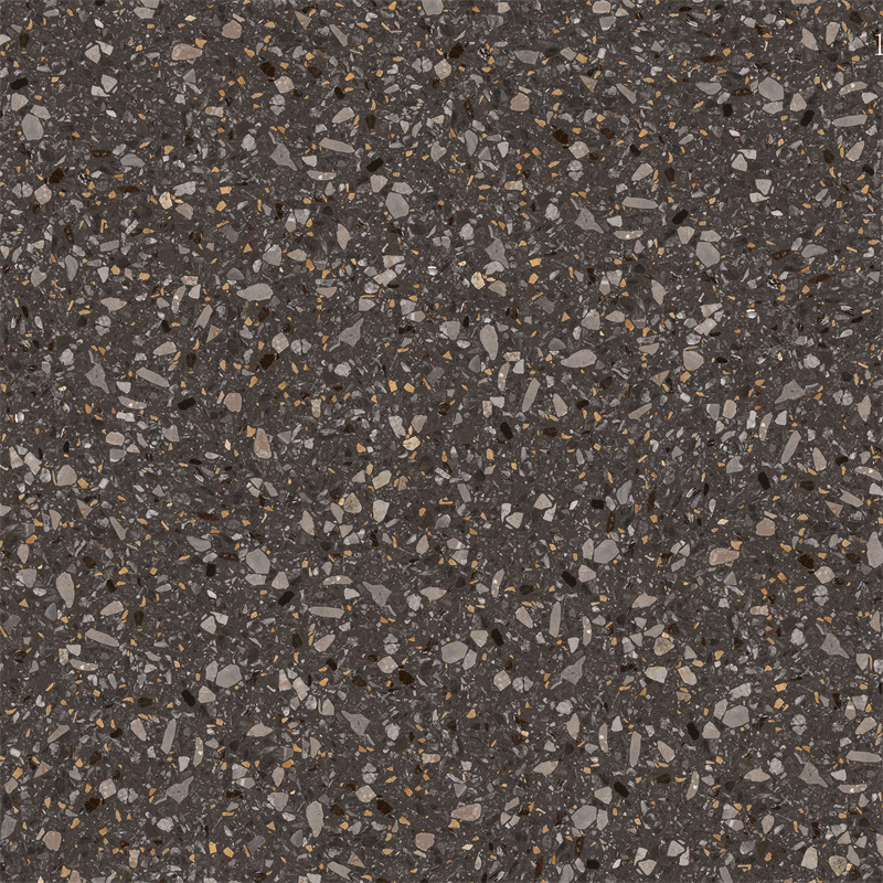 NERO(TES NER60M)  advantages: Stunning Looks, Durable, Scratch- and Stain-Resistant, Easy Maintenance, Eco-Friendly  china terrazzo tile manufacturer