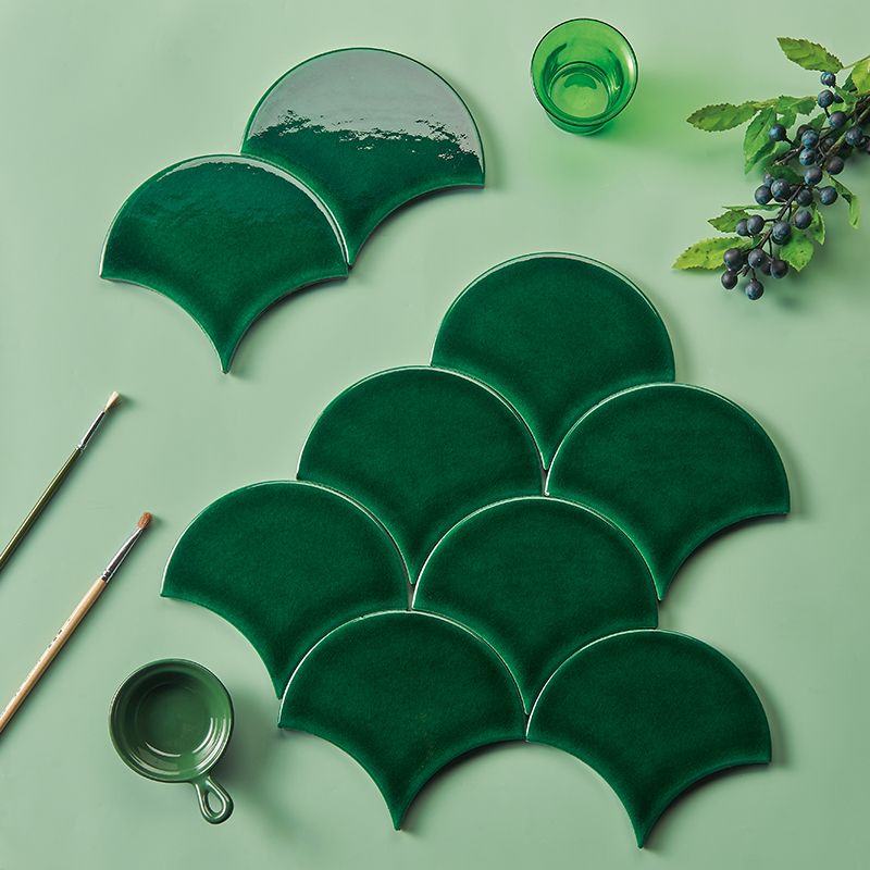 NG-WST15012 handgemaakte tegels voor decoratie, geglazuurde wandtegel kleuren groen voor badkamer en keuken en muren